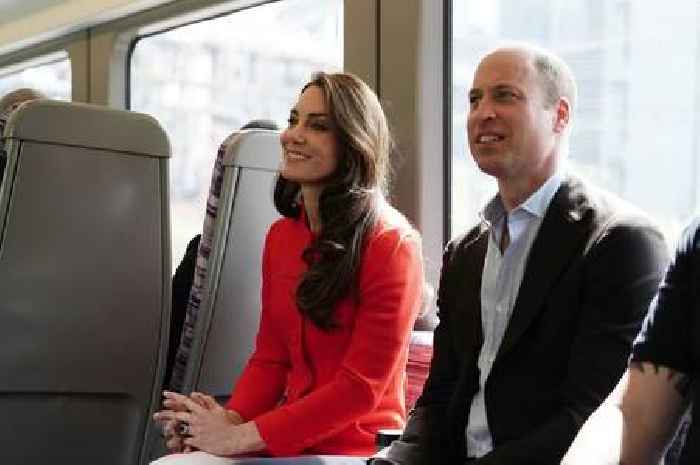 William and Kate enjoy lunchtime pints at pub after travelling by Tube