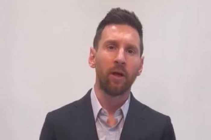 Lionel Messi breaks silence with solemn video after being suspended by PSG