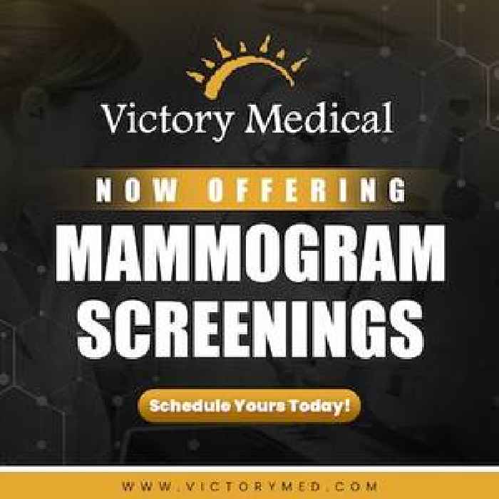 Victory Medical is Now Offering Screening Mammograms
