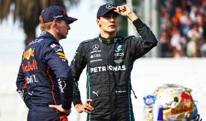 Verstappen and Russell's Baku F1 clash sparks social media frenzy
