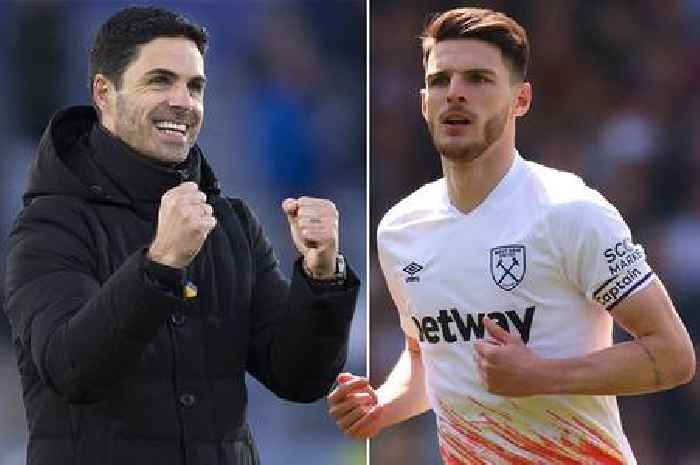 Arsenal confident they've got edge in Declan Rice battle with Man Utd and Chelsea