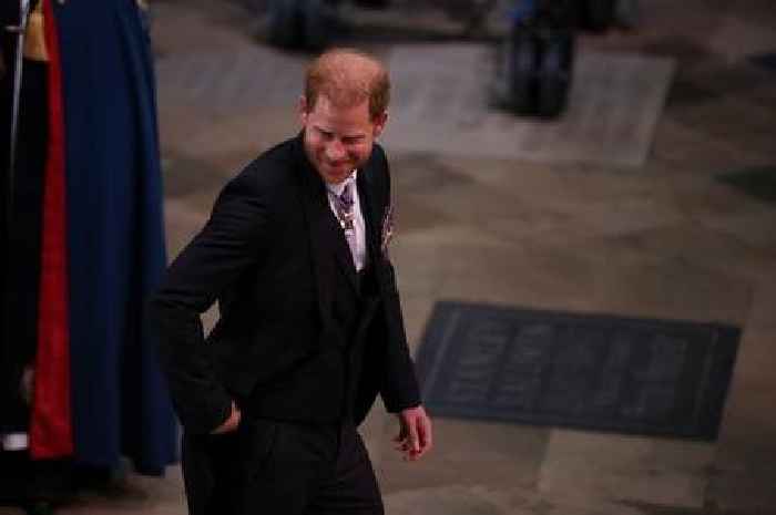 King's Coronation: Lip reader reveals what Prince Harry said to guests as he arrived
