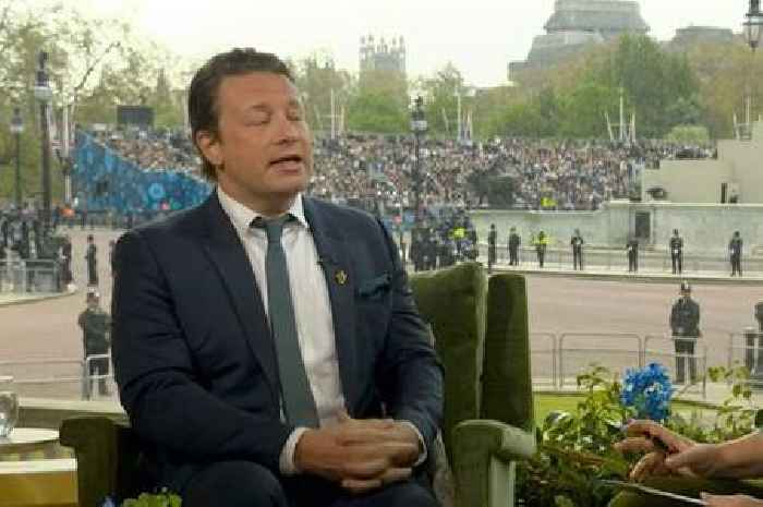 Viewers spot Jamie Oliver wearing cute item during BBC Coronation coverage