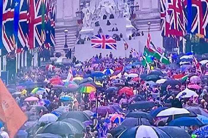 'Legend' spotted flying Devon flag outside Buckingham Palace during King Charles' coronation