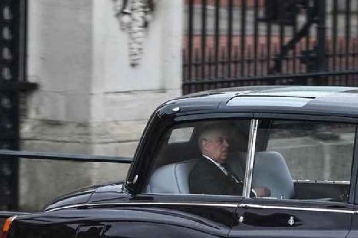 Prince Andrew booed as he's driven past Coronation crowds ahead of ceremony