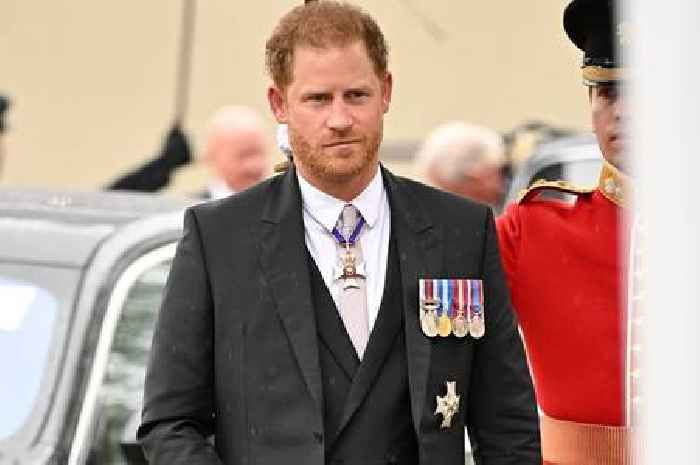 Prince Harry spotted for first time as he arrives alone for father's Coronation