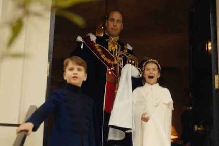 Prince William and Kate share sweet video of squealing kids getting ready for Coronation