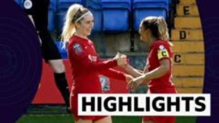 Liverpool stun Man City with 2-1 WSL win