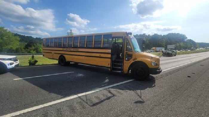 14-year-old charged after stealing school bus, driving on interstate