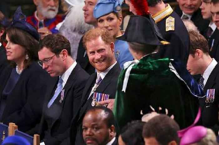 Everything 'fed up' Prince Harry said at King's Coronation according to lip reader