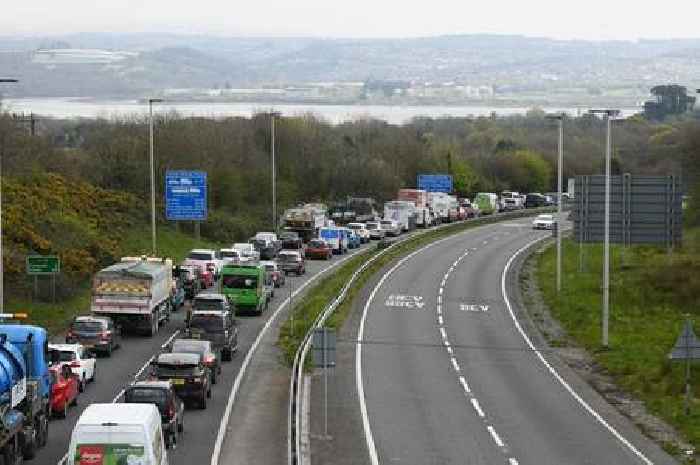 Traffic in Devon and Cornwall building in Bank Holiday exodus- live updates