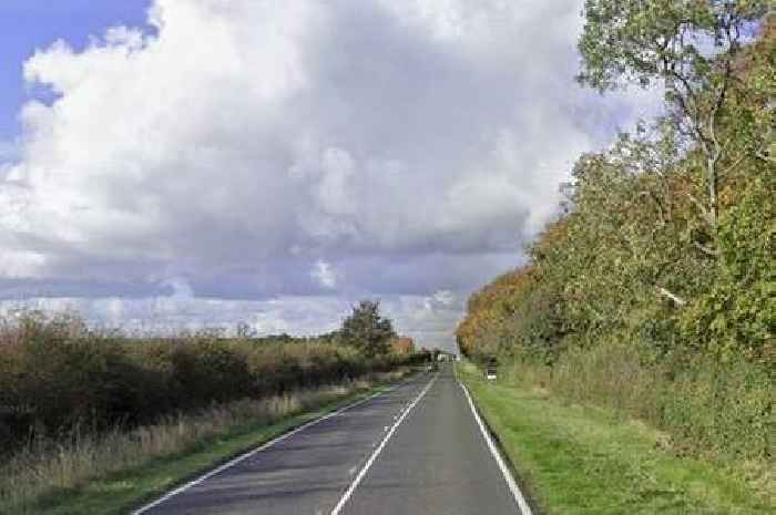 Live as three-car crash in Lincolnshire village causes delays