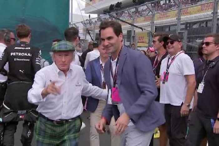 Martin Brundle was 'concerned' for Sir Jackie Stewart during Miami GP grid walk chaos