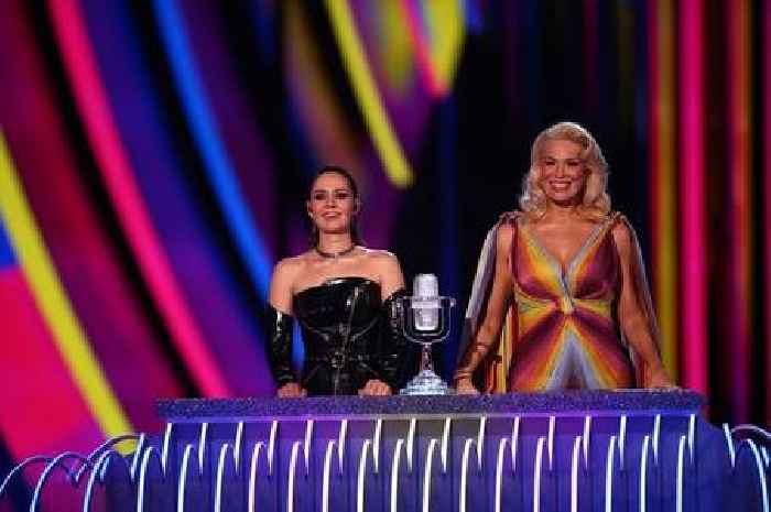BBC Eurovision Song Contest viewers spot feud between Hannah Waddingham and co-star