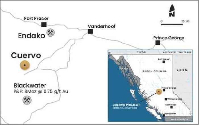 Orogen Acquires the Cuervo Epithermal Gold-Silver Target in British Columbia