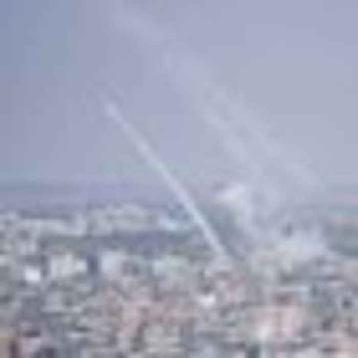 More than 100 rockets fired from Gaza after Israeli air strikes