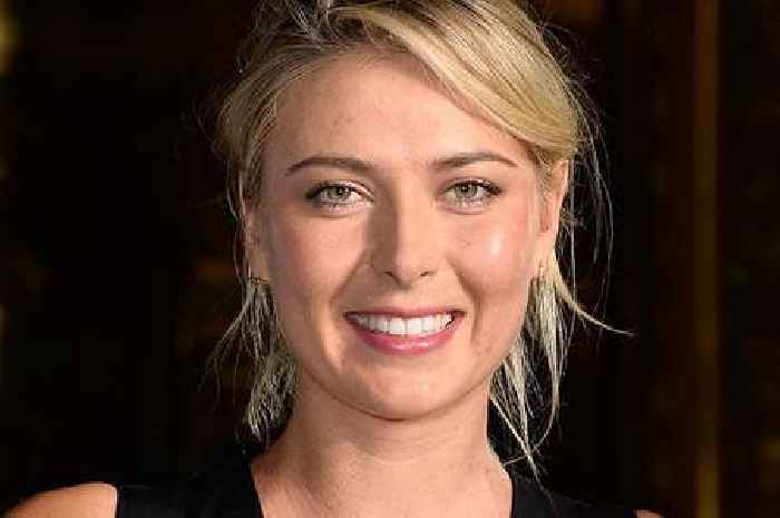 Ex world's hottest athlete Maria Sharapova unrecognisable swapping racket for tiny bra