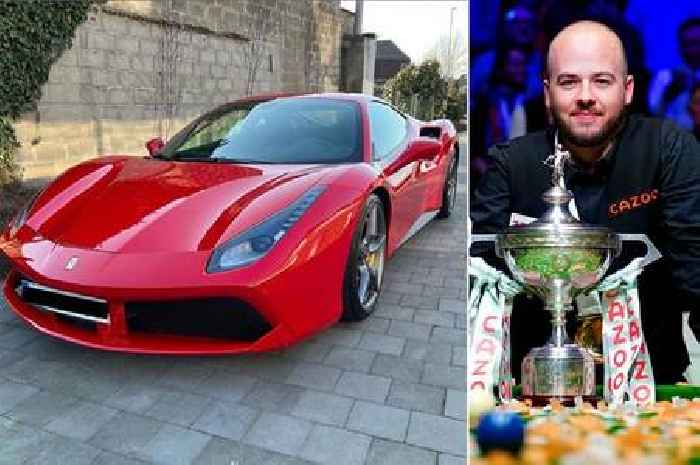 Luca Brecel buys brand new Ferrari as fans joke he's already spent his snooker winnings