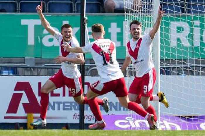 Falkirk 0 Airdrie 1 (Agg: 2-7): Diamonds down Bairns to set up Lanarkshire derby final with Hamilton Accies