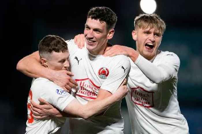 Relief for Clyde boss Jim Duffy as his side reaches relegation play-off final
