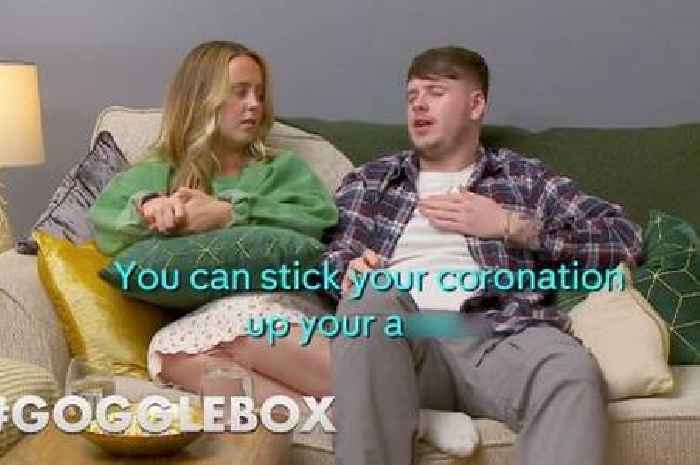 Scots Gogglebox star Joe sings 'stick the Coronation up your a***' on show sparking fierce debate