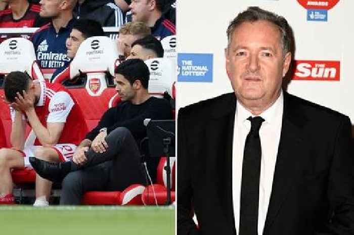 Piers Morgan gives damning verdict on 'bloody awful' Arsenal as fans concede title race