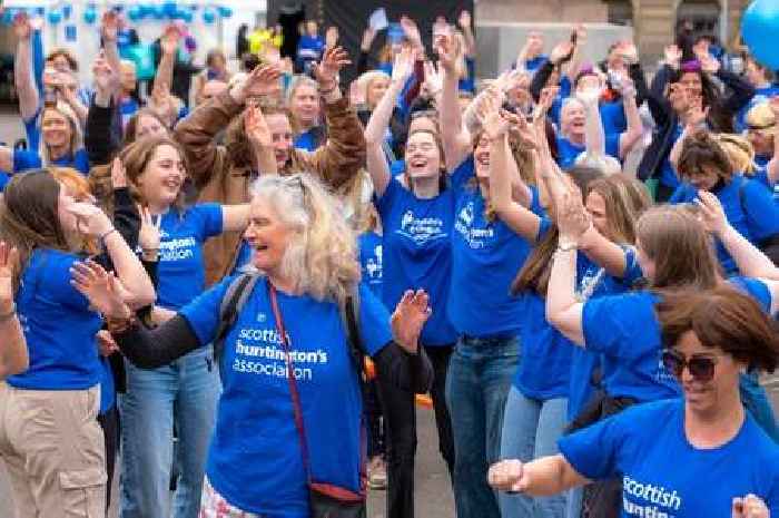 Hundreds take to the streets of Glasgow in 100 dance challenge for charity