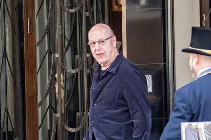 Avram Glazer spotted leaving hotel owned by father of billionaire bidder for Man Utd