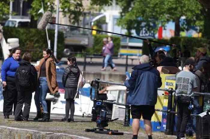 BBC The Outlaws cast spotted filming at Bristol Harbour ahead of third season