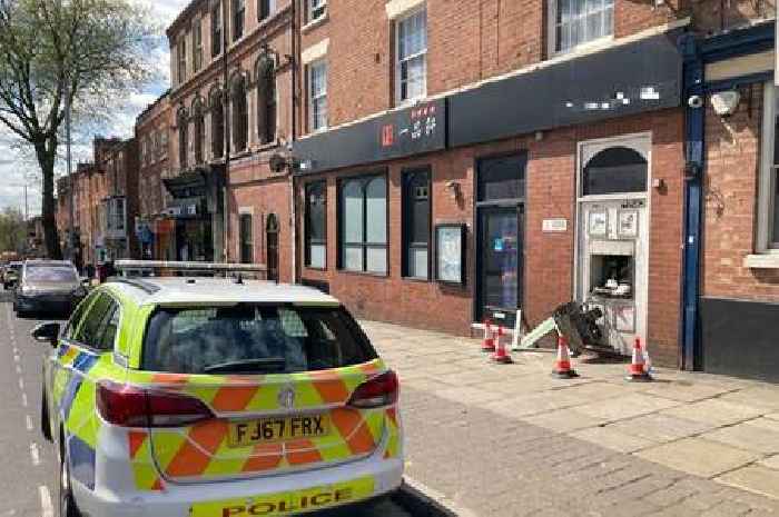 Nottingham City centre cashpoint 'torn from wall' in broad daylight