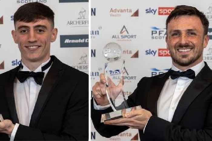 Airdrie and Albion Rovers stars take top PFA Scotland prizes