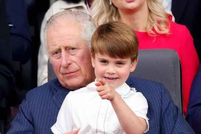Prince Louis shows off close bond with King Charles with cheeky joke about 'grandpa'