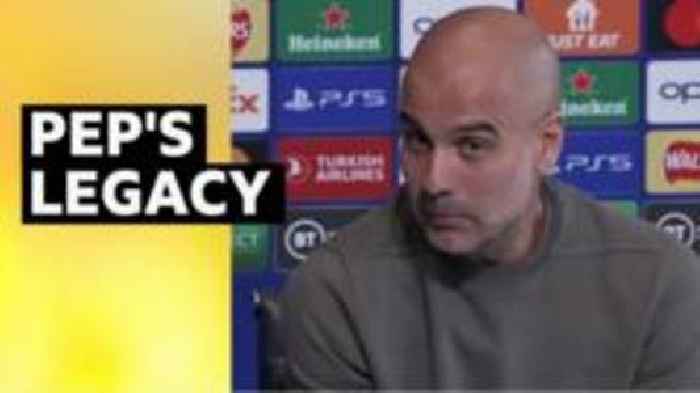 My legacy is exceptional - Guardiola