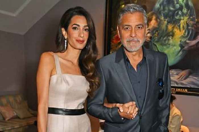 Prince Harry and Meghan's pals George and Amal Clooney turn out to support King Charles