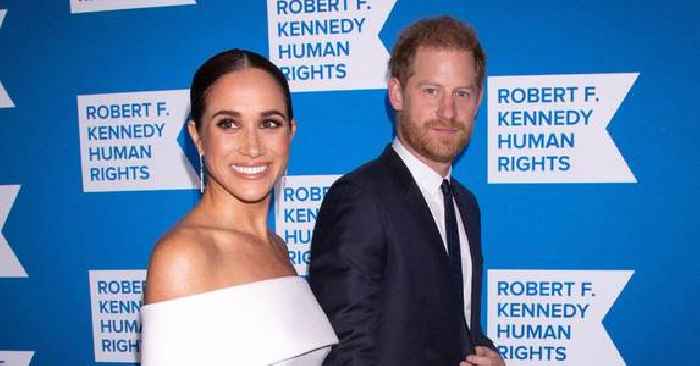 Beaming Meghan Markle Stuns in Gold Gown at NYC Gala After Snubbing King Charles' Coronation: Photos