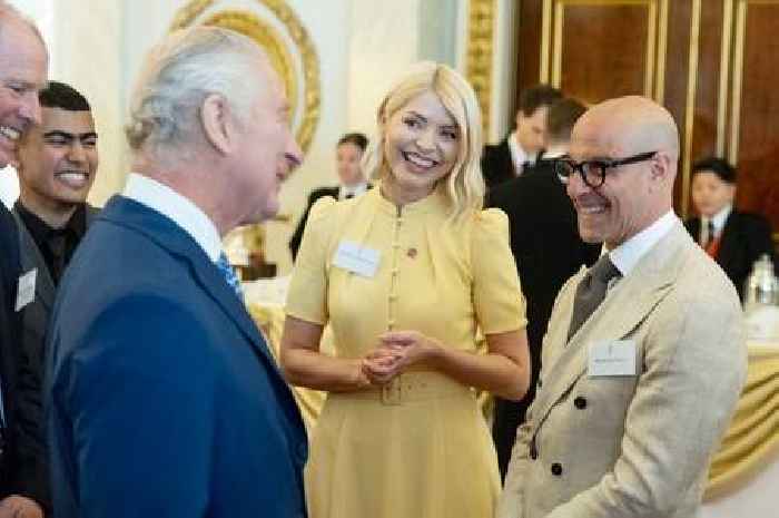 Holly Willoughby all smiles as she keeps date with King Charles at Prince's Trust Awards