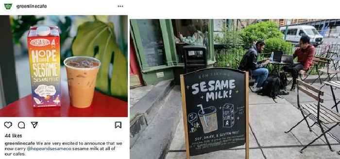 Hope and Sesame(R) Barista Blend Sesamemilk Expands Distribution, Showcases Sesamemilk Café Beverages at 2023 Specialty Coffee Association Expo