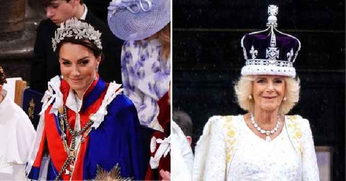 Kate Middleton 'Angry' With Queen Consort Camilla Over Coronation Invites: 'There Is Tension There'
