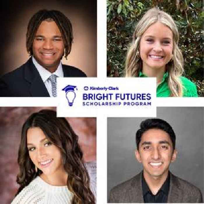 Kimberly-Clark Awards Bright Futures College Scholarships to 62 Students in U.S. and Canada