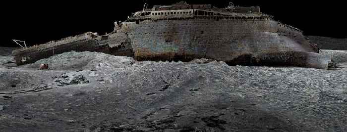 Digital scan of Titanic shipwreck reveals never-before-seen details