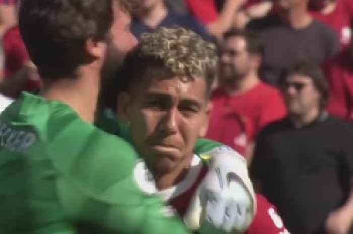 Roberto Firmino breaks down in tears after crucial late goal in last Liverpool home game