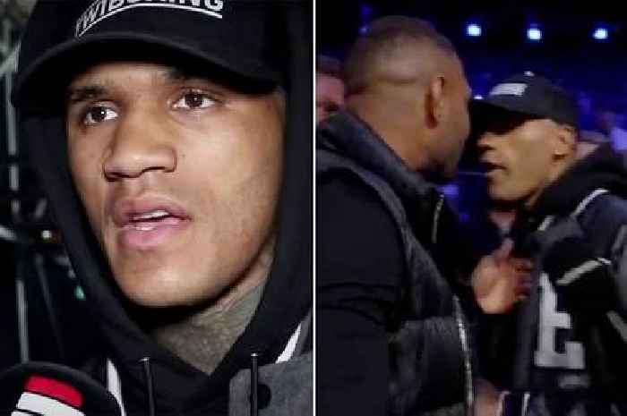 Conor Benn tells Kell Brook to 'stay retired or you'll get hurt' after ringside bust-up