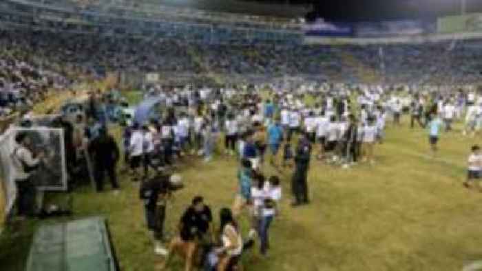 At least twelve killed in El Salvador stadium crush