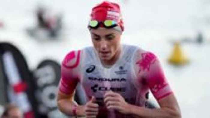 Charles-Barclay second in Ironman after visa issue
