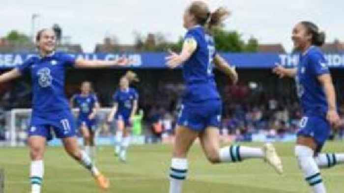 Chelsea close in on WSL title with win over Arsenal
