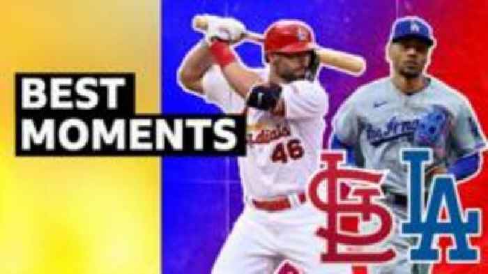 Home runs & baby catches - Cardinals & Dodgers best moments