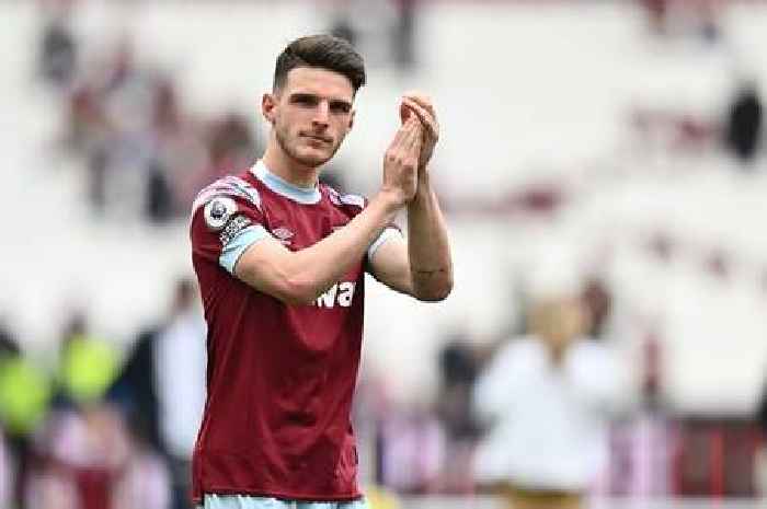 David Moyes gives curt Declan Rice response after West Ham goal amid Arsenal transfer link