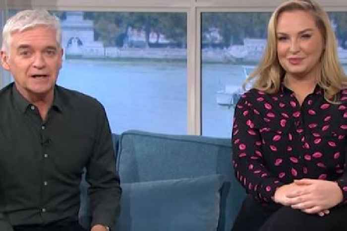 This Morning's Josie Gibson relaxes as Phillip Schofield's career on the ITV show ends