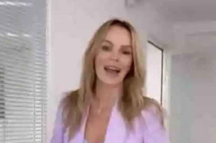 Amanda Holden says 'happy Tuesday' - after cryptic Phillip Schofield swipe