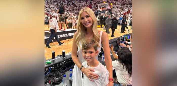 Ivanka Trump Takes Son Joseph to Miami Heat Game as She Continues Keeping Her Distance From Troubled Dad Donald: Photos